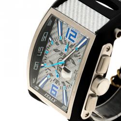 Pre Owned ساعة يد رجالية لوكمان ترميلا N.L7520 ستانلس ستيل وتيتانيوم رمادية 40مم