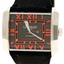 Locman Grey Stainless Steel Otto Limited Edition Men's Wristwatch 51MM