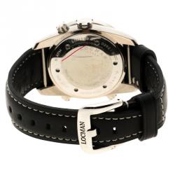 Locman Black Titanium Aeronautica Limited Edition Men's Wristwatch 44MM