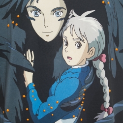 Loewe X  Howl's Moving Castle Multicolor Cotton "Howl and Sophie" T-Shirt M