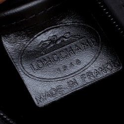 Longchamp Black Nylon Messenger Bag