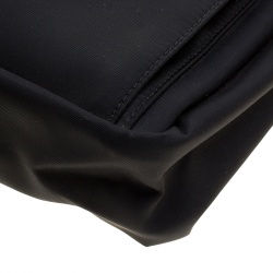 Longchamp Black Nylon Messenger Bag