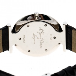 Longines White Stainless Steel La Grande Classique L47094 Men's Wristwatch 36 mm