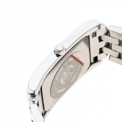 Longines White Stainless Steel Dolce Vita L5.655.4.16.6 Men's Wristwatch 26 mm