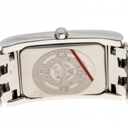 Longines White Stainless Steel Dolce Vita L5.655.4.16.6 Men's Wristwatch 26 mm