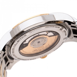 Longines Black 18K Rose Gold Stainless Steel L2.763.5.52.7 The Saint-Imier Men's Wristwatch 38 mm