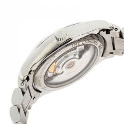 Pre Owned Longines Silver Stainless Steel The Master Collection L2.755.4.78.6 Men's Wristwatch 38.50 mm