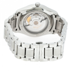 Pre Owned Longines Silver Stainless Steel The Master Collection L2.755.4.78.6 Men's Wristwatch 38.50 mm