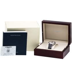 Pre Owned Longines Silver Stainless Steel Heritage L2.747.4 Men's Wristwatch 40 mm