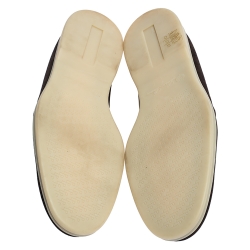 Pre Owned Loro Piana Brown Suede Leather Ankle Boots Size 44.5 