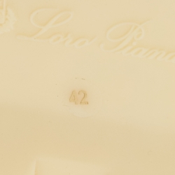 Pre Owned Loro Piana Navy Blue Suede Summer Walks Loafers Size 42