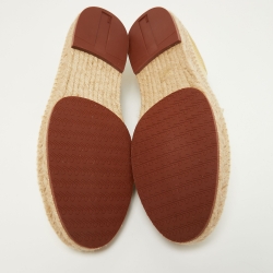 Loro Piana Green Suede Seaside Walk Espadrilles Size 43