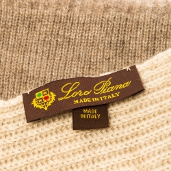 Pre Owned Loro Piana Bicolor Cashmere Muffler