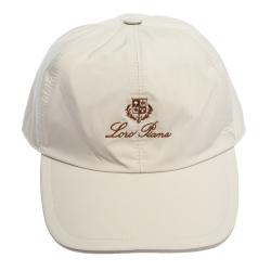 Pre Owned Loro Piana Beige Storm System Baseball Cap M