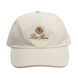 Pre Owned Loro Piana Beige Storm System Baseball Cap M