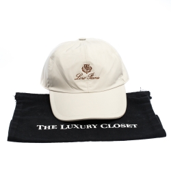 Pre Owned Loro Piana Beige Storm System Baseball Cap M