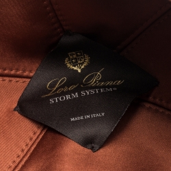 Pre Owned Loro Piana Navy Blue Storm System Baseball Cap L