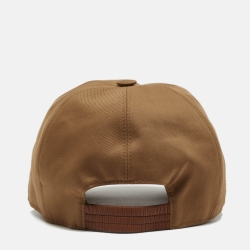 Pre Owned Loro Piana Light Brown Cotton Baseball Cap M
