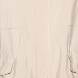 Pre Owned Loro Piana Beige Traveller Windmate Hooded Jacket XL