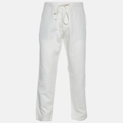 Cotton & Linen Tapered Trousers