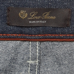 Pre Owned Loro Piana Blue Denim Jeans XL Waist 36"
