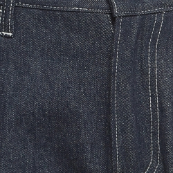 Pre Owned Loro Piana Blue Denim Jeans XL Waist 36"