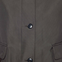 Pre Owned Loro Piana Grey Roadster Villa D'Este Jacket L