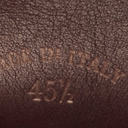 Pre Owned Loro Piana Brown Suede Summer Walk Loafers  Size 45.5