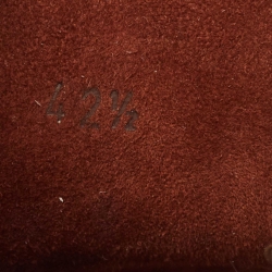 مملوكة مسبقًا Loro Piana Brown Leather Slide Sandals Size 42.5