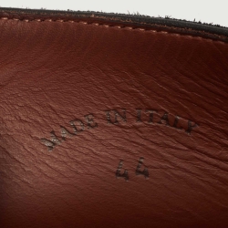 Pre Owned Loro Piana Black Suede Open Walk Ankle Boots Size 44