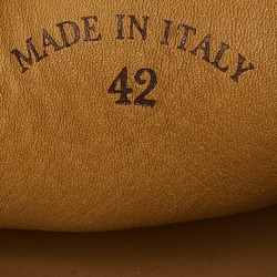 Pre Owned Loro Piana Beige Nubuck Summer Walk Loafers Size 42