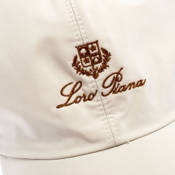 Pre Owned Loro Piana Beige Storm System Baseball Cap M