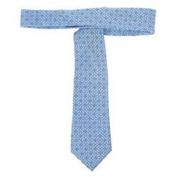 Pre Owned Louis Vuitton Blue Floral Print Tie