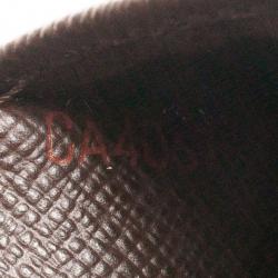 مملوكة مسبقًا Louis Vuitton Damier Ebene Marco Wallet