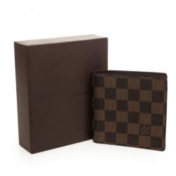 مملوكة مسبقًا Louis Vuitton Damier Ebene Marco Wallet