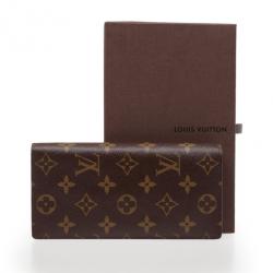 مملوكة مسبقًا Louis Vuitton Monogram Brazza Wallet