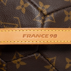 Pre Owned Louis Vuitton Monogram Canvas Limited Edition FIFA World Cup 98' Football and Holder