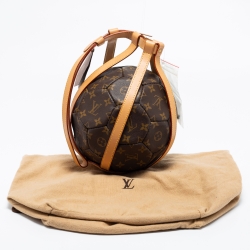 Pre Owned Louis Vuitton Monogram Canvas Limited Edition FIFA World Cup 98' Football and Holder