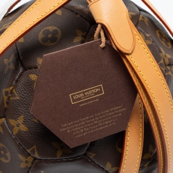 Pre Owned Louis Vuitton Monogram Canvas Limited Edition FIFA World Cup 98' Football and Holder