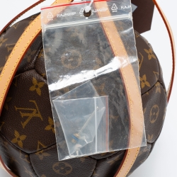 Pre Owned Louis Vuitton Monogram Canvas Limited Edition FIFA World Cup 98' Football and Holder