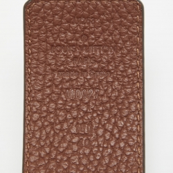 Pre Owned Louis Vuitton Navy Blue/Brown Taurillon Leather LV Tilt Reversible Belt 100CM