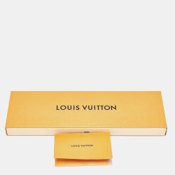 مملوكة مسبقًا Louis Vuitton Blue Silk LV Dual Tie