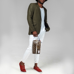 Louis Vuitton x NBA Monogram Canvas Cloakroom Dopp Kit Bag