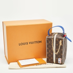 Louis Vuitton x NBA Monogram Canvas Cloakroom Dopp Kit Bag