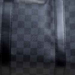 Louis Vuitton Damier Graphite Canvas Keepall Bandouliere 55