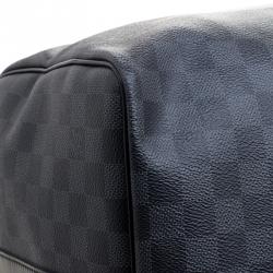 Louis Vuitton Damier Graphite Canvas Keepall Bandouliere 55