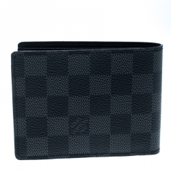 Louis Vuitton Damier Graphite Canvas Multiple Bifold Wallet