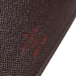 Louis Vuitton Damier Ebene Canvas Marco Wallet