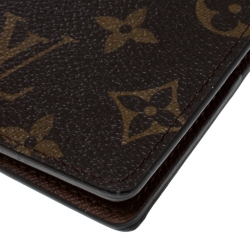 Pre Owned Louis Vuitton Damier Ebene Canvas Billfold Wallet