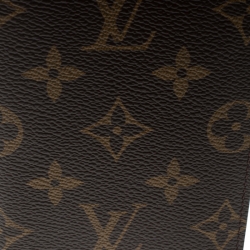 Pre Owned Louis Vuitton Damier Ebene Canvas Billfold Wallet